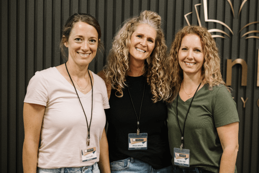 Women attending a Bible conference